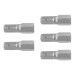 Estuche con 5 puntas hexagonales de 8 mm largo 1", EXPERT