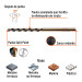 Broca HSS 9/64" Trugold para metal, TRUPER EXPERT