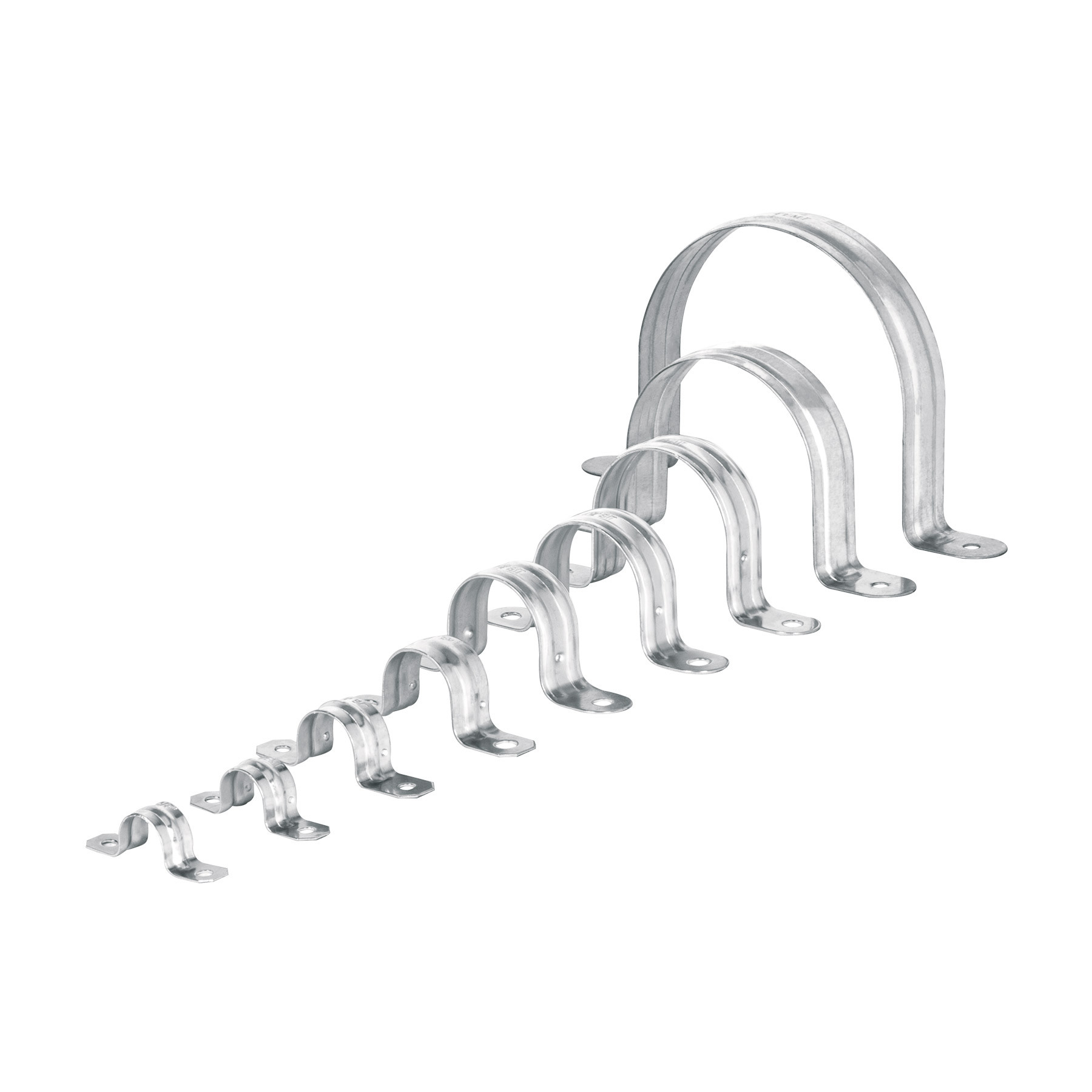Abrazaderas para tubo tipo omega