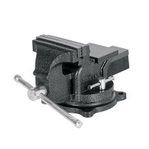 Tornillo de banco 4" de hierro gris, PRETUL