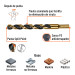 Broca HSS 1/2" Trugold para metal, TRUPER EXPERT