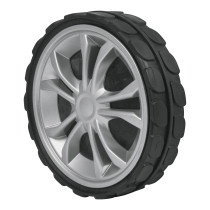 Ensamble de rueda y llanta delantera, 8", Truper