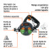 Cortadora para azulejos, 4-1/2", 1500W, TRUPER INDUSTRIAL
