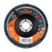 Disco laminado 4", grano 60 centro 5/8", fibra, TRUPER