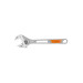 Llave ajustable (perico) 12" cromada, TRUPER