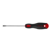 Desarmador plano 3/16 x 4" mango Comfort Grip, PRETUL