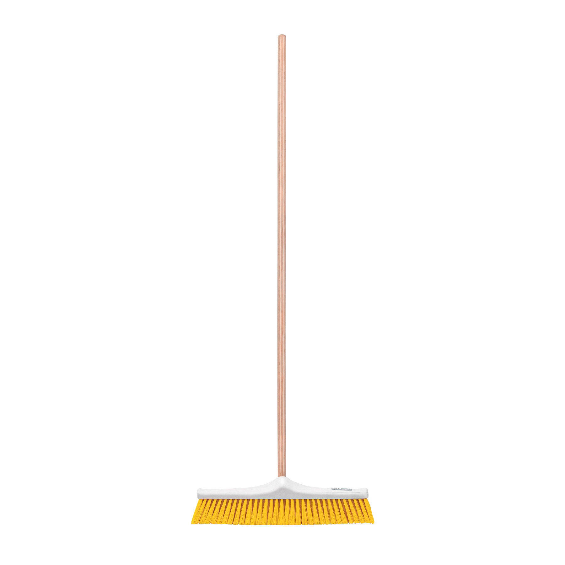 Cepillo para barrer cerda suave de 50 cm, bastón de madera