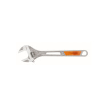 Llave ajustable (perico) 15" cromada mango de PVC, Truper