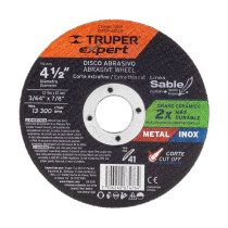 Disco abrasivo de corte preciso metal 4-1/2" x 1.2 mm EXPERT