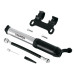 Mini bomba manual para bicicleta, abatible, 75 PSI, TRUPER