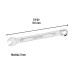 Llave combinada 7 mm x 110 mm de largo, PRETUL