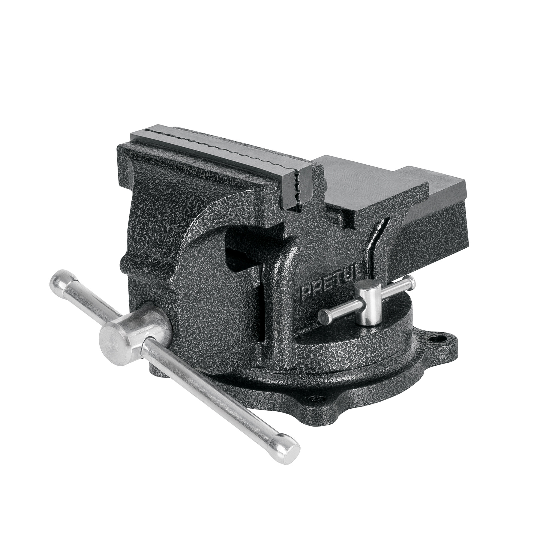 Tornillo de banco 4" de hierro gris, PRETUL