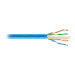 Metro de cable UTP CAT6, Bobina de 100m, azul, VOLTECK