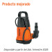Bomba sumergible plástica, 3/4 HP para agua limpia, TRUPER