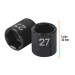 Dado de impacto de 27 mm, 6 puntas, cuadro 1/2", TRUPER