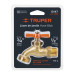 Llave p/manguera, de latón 140g, 1/2", blíster, TRUPER