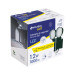 Arbotante LED 12W 4000K con sensor de movimiento, negro