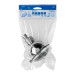 Regadera redonda 3-1/4", 5 funciones, sin brazo, FOSET AQUA