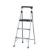 Escalerilla tubular plegable, 3 peldaños, aluminio, TRUPER