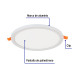 Luminario LED plafón 15W 6500K, ajustable, redondo, VOLTECK