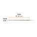 Lima redonda muza 8", TRUPER
