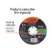 Disco abrasivo de corte preciso metal 4-1/2" x 1.2 mm EXPERT