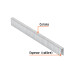 Caja con 5000 grapas corona 1/4" calibre 18, 13mm p/ENNE-120