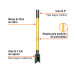 Cavador mangos de fibra de vidrio 48", TRUPER EXPERT