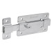 Pasador de barra plana 4" acabado cromo, HERMEX