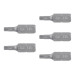 Estuche con 5 puntas torx T15 largo 1", TRUPER EXPERT
