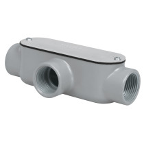 Condulet 1" conexión tipo T, VOLTECK