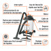 Aspiradora de sólidos y líquidos, 16 gal, acero inox, TRUPER