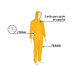 Conjunto impermeable ligero de PVC, talla M, PRETUL
