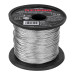 Metro de cable rígido 1/16" de acero 7x7 hilos, 75 m, FIERO