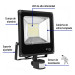 Reflector LED para exteriores 50W 6500K con sensor, VOLTECK