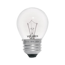 Foco incandescente 25W para horno/refrigerador, transparente