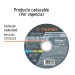 Disco abrasivo de corte preciso multimat 4-1/2" x 1mm TRUPER
