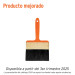 Brocha profesional de 5" con mango de plástico, TRUPER