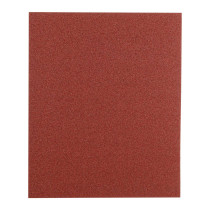 Lija de esmeril roja grano 80 de óxido de aluminio, TRUPER