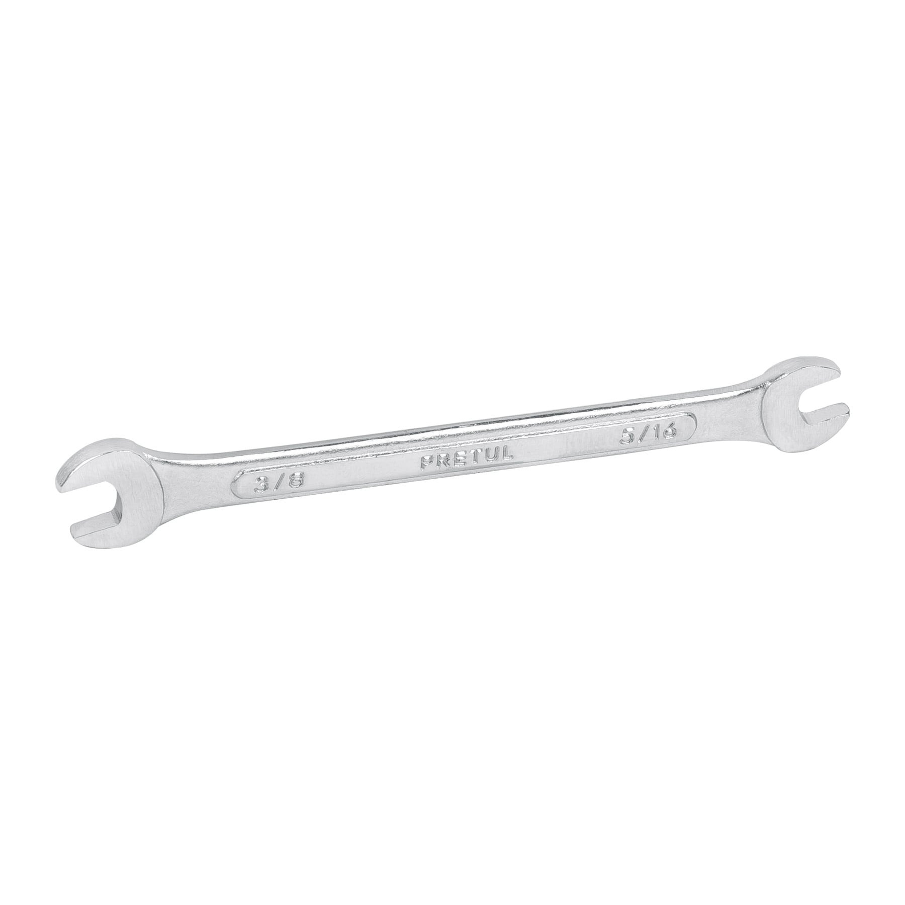 Llave española, 5/16 x 3/8" x 140 mm de largo, PRETUL