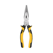 Pinza de punta y corte 8" mango Comfort Grip, PRETUL