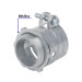 Conector recto 1" para tubo flexible metálico, VOLTECK