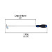 Desarmador de cruz 1/4" x 12" mango Comfort Grip, PRETUL