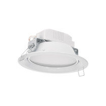 Luminario LED empotrable 6 W 3000 K, redondo, VOLTECK