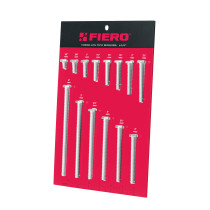 Exhibidor FIERO con tornillos tipo máquina, 1/4"