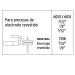 Mini soldadora inversora 130A, 127V, TRUPER EXPERT
