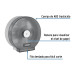 Portarrollo junior de ABS, humo, FOSET BASIC