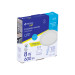 Luminario LED plafón 8W 6500K, ajustable, redondo, VOLTECK