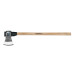 Hacha labor entera 3-1/2lb, mango de madera 36", TRUPER