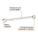 Llave combinada extralarga 12 mm x 193 mm de largo, EXPERT